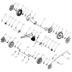 Drive Assembly for Harry Mower