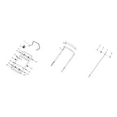 Handle Assembly for Harry Mower