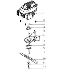 Blade Assembly for Harry LMG46S-B