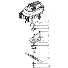 Blade Assembly for Harry Mower