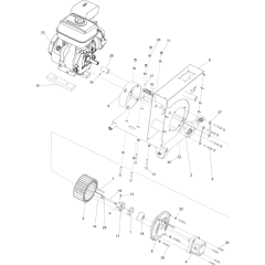 Engine and Pump Assembly
