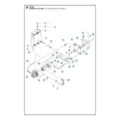 Oil Tank, Radiator, Pump Assembly