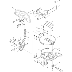 Stand Assembly for Makita LS1040F