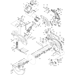 Makita LS1214L Mitre Saw Assembly