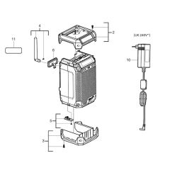 Milwaukee M12 RCDAB Assembly