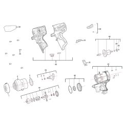 Milwaukee M12FIW14 Assembly