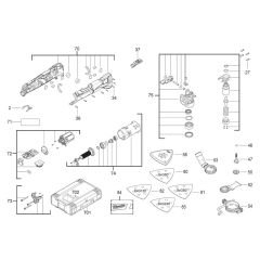 Milwaukee M12FMT Assembly
