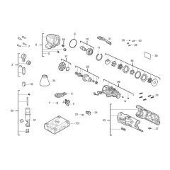 Milwaukee M12FNB16 Nibbler Assembly