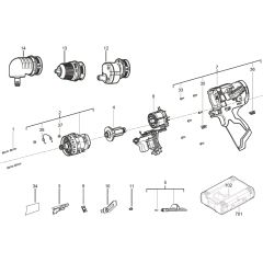Milwaukee M12FPDX Assembly
