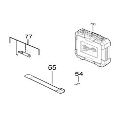 Milwaukee M12ONEFTR38 Assembly