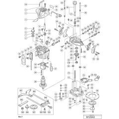 Hikoki M12SA2 Router Assembly