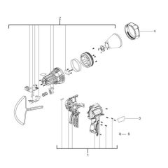 Milwaukee M12SLED Assembly