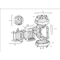 Milwaukee M18AL Assembly