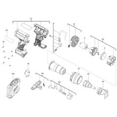 Milwaukee M18BHG Assembly