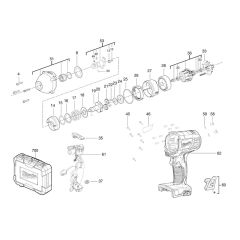 Milwaukee M18BIW12 Assembly