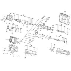 Milwaukee M18BSX Assembly