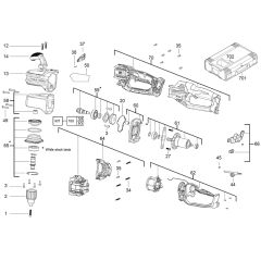 Milwaukee M18CRAD2 Assembly