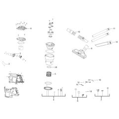 Milwaukee M18CV Dust Extractor