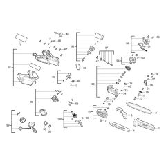 Milwaukee M18FHS20 Chainsaw Assembly