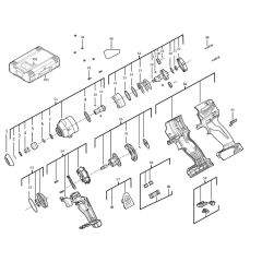 Milwaukee M18FID2 Assembly