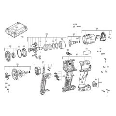 Milwaukee M18FMTIW2F38 Assembly