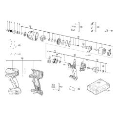 Milwaukee M18FQID Assembly