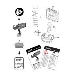 Milwaukee M18HCCT109/42 Assembly