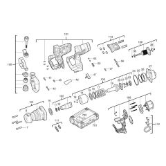 Milwaukee M18ONEFHIWF1 Assembly