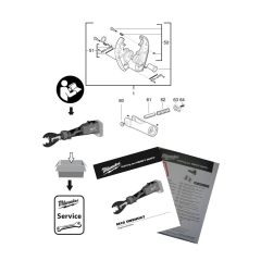 Milwaukee M18ONEHUCT Assembly