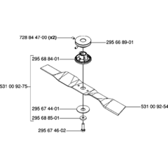 Cutting Equipment for Husqvarna M53 S