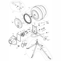 Main Assembly for BWE60 Mixer