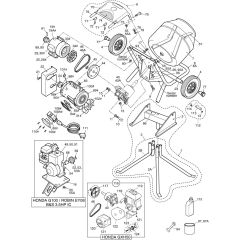 Main Assembly for Minimix140/150