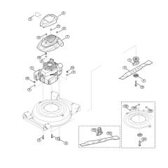 Engine, Blade for Viking MB 2.2 RC