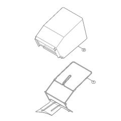 Grass Catcher Bag for Viking MB 248.1