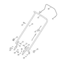 Handle for Viking MB 253.1