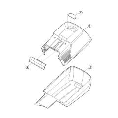 Grass Catcher Bag for Viking MB 253.1