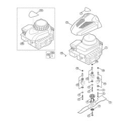 Engine and Blade for Viking MB 3.0 RX