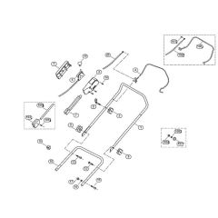 Handle for Viking MB 3 R