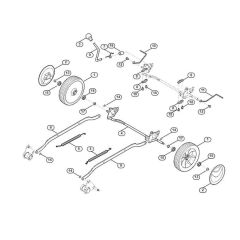 Rear Axle for Viking MB 4.0 RV