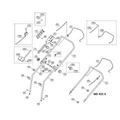 Handle for Viking MB 400