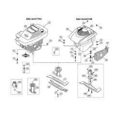 Engine and Blade for Viking MB 400