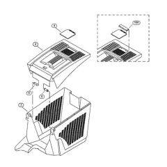 Grass Catcher Bag for Viking MB 400 M