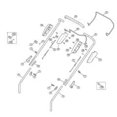 Handle for Viking MB 448.1 T