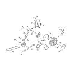 Rear Axle for Viking MB 448.1 T