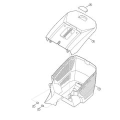 Grass Catcher Bag for Viking Mowers