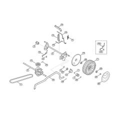 Rear Axle for Viking MB 448.1 TC