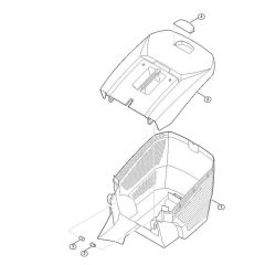 Grass Catcher Bag for Viking Mowers
