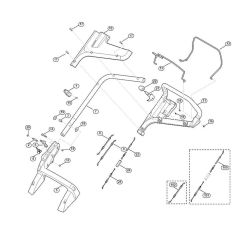 Handle for Viking MB 448.1 VC