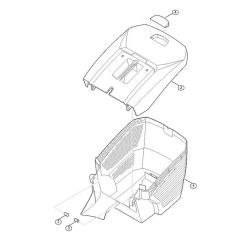 Grass Catcher Bag for Viking Mowers