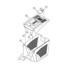 Grass Catcher Bag for Viking MB 450 M